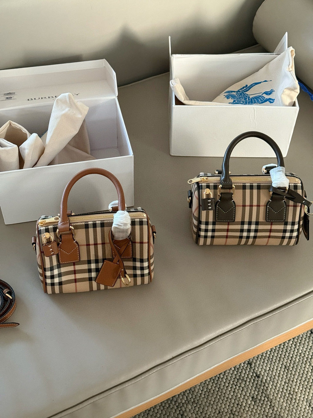 Mini Structured Top-Handle Bag