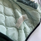 Hooded Puffer Jacket with Integrated Goggles