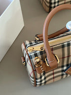 Mini Structured Top-Handle Bag