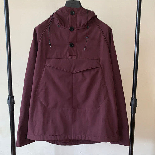 Hooded Jacket with Integrated Goggles