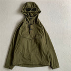 Hooded Jacket with Integrated Goggles