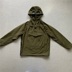Hooded Jacket with Integrated Goggles