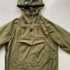 Hooded Jacket with Integrated Goggles