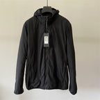 Hooded Puffer Jacket with Integrated Goggles