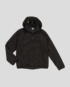 Hooded Puffer Jacket with Integrated Goggles