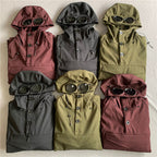 Hooded Jacket with Integrated Goggles