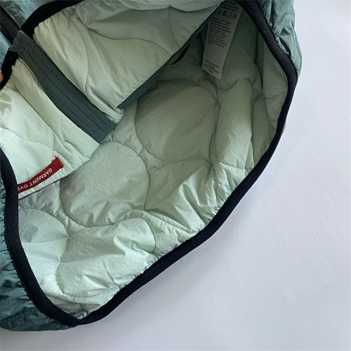 Hooded Puffer Jacket with Integrated Goggles