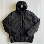 Hooded Puffer Jacket with Integrated Goggles