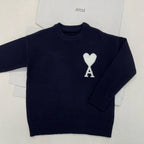 Heart Logo Knit Sweater