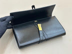SS 2026 Shiny Leather Clutch