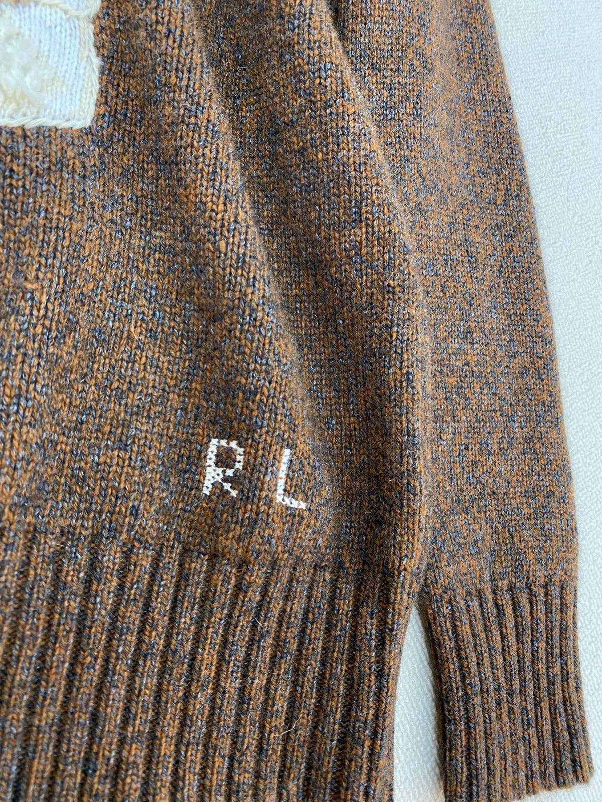 Brown Casual Bear Knit Hoodie