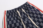 Monogram Drawstring Shorts