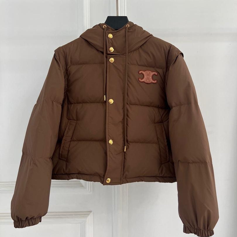 Brown Puffer Jacket