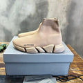 Beige Sock Sneakers
