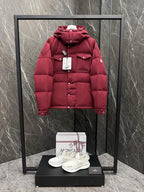 Puffer Jacket – Burgundy