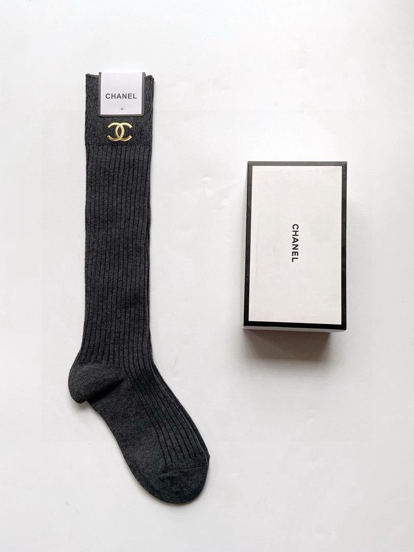 Pair of Knee-High Socks