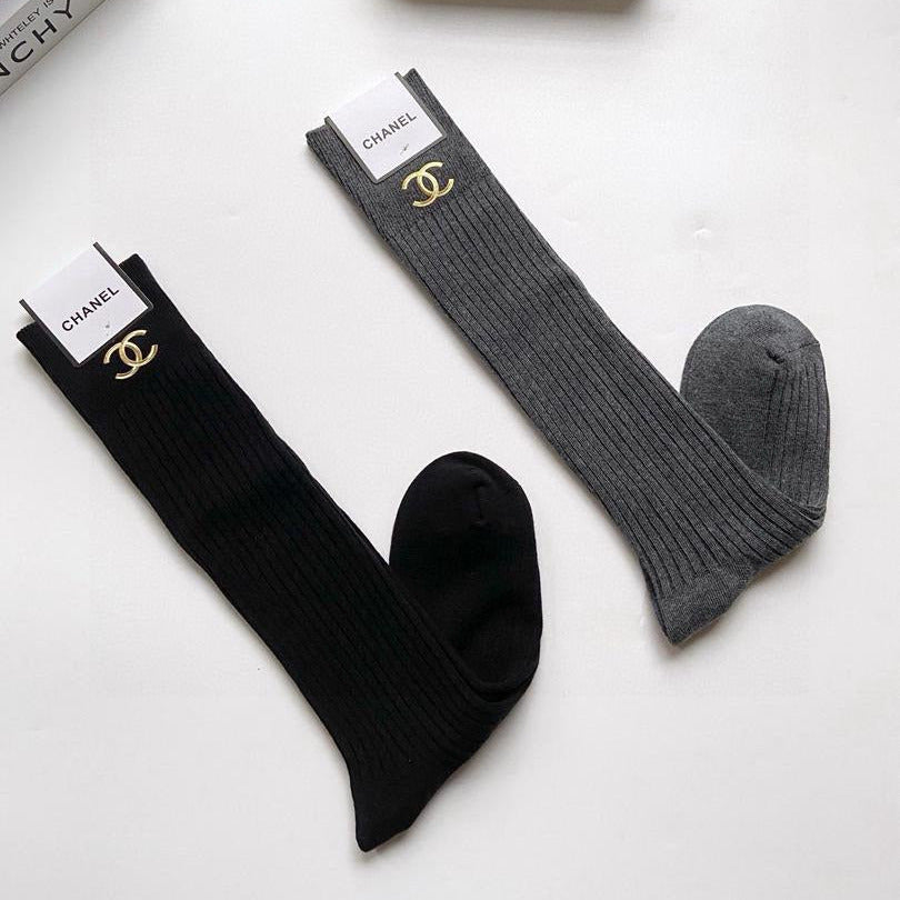 Pair of Knee-High Socks