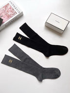 Pair of Knee-High Socks