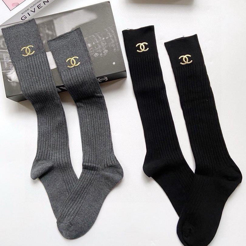Pair of Knee-High Socks