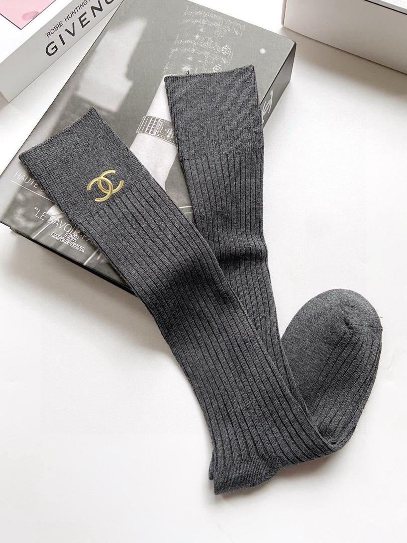 Pair of Knee-High Socks