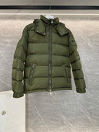 Classic Olive Puffer Jacket