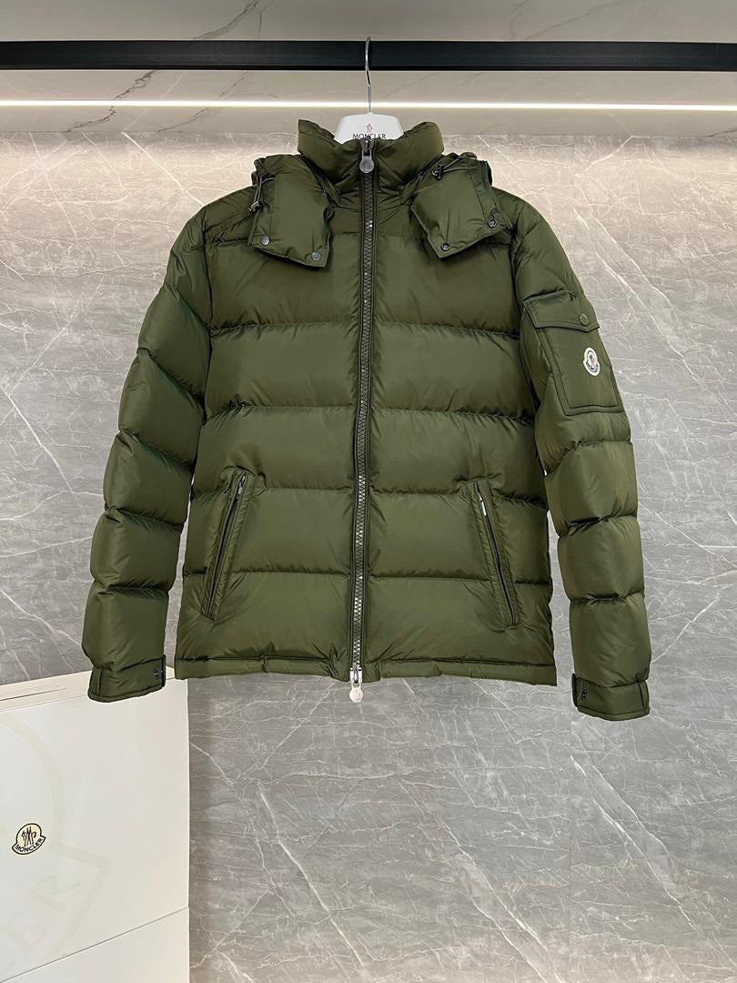 Classic Olive Puffer Jacket