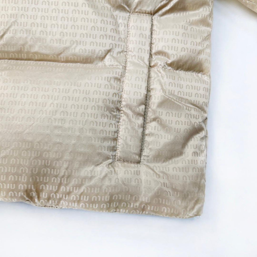 Cream Puffer Jacket