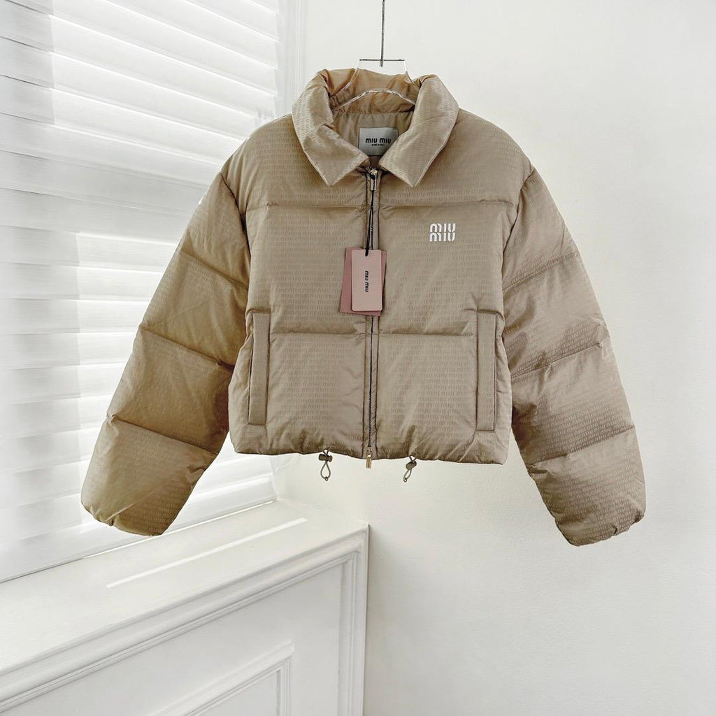 Cream Puffer Jacket