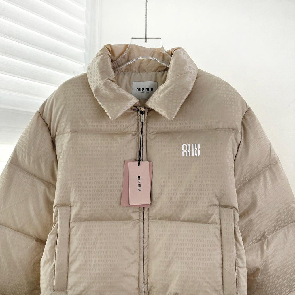 Cream Puffer Jacket