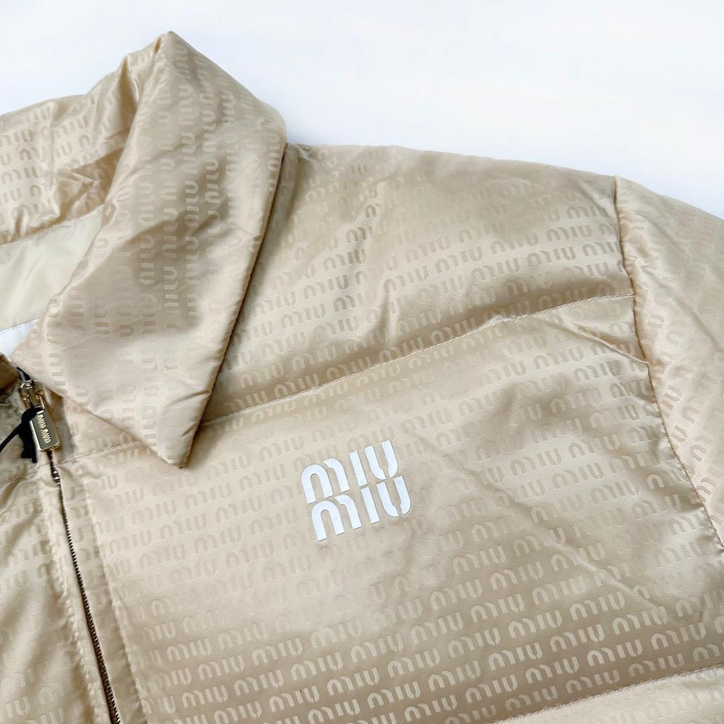 Cream Puffer Jacket