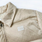 Cream Puffer Jacket