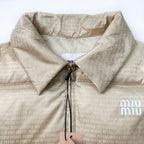 Cream Puffer Jacket