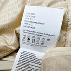 Cream Puffer Jacket