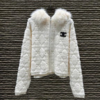 Quilted Fur Collar Jacket