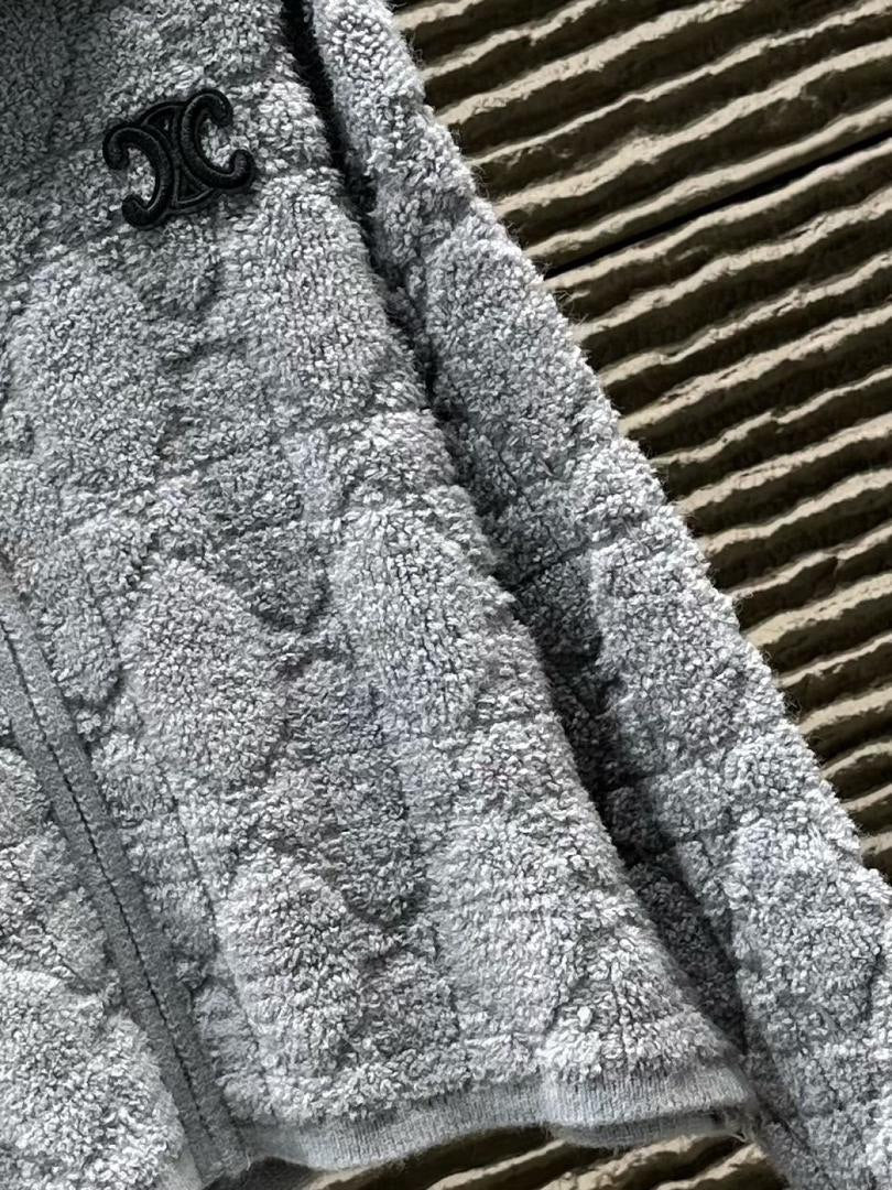 Quilted Fur Collar Jacket
