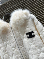Quilted Fur Collar Jacket