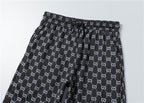 Monogram Drawstring Shorts