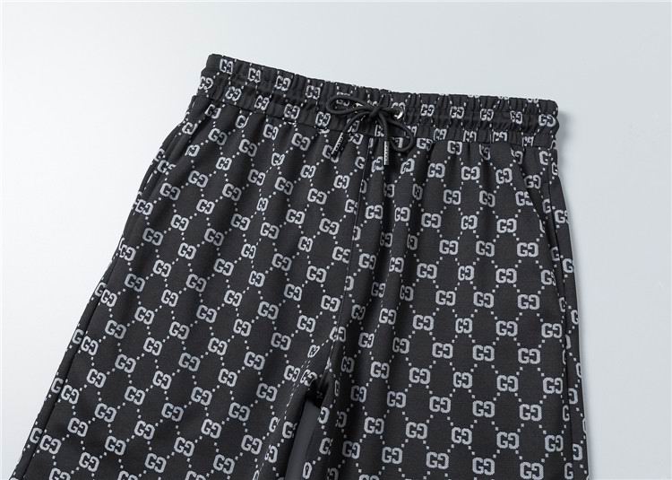 Monogram Drawstring Shorts