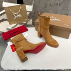 Women’s Tan Suede Ankle Boots