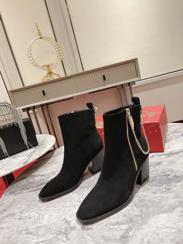 Black Suede Ankle Boots