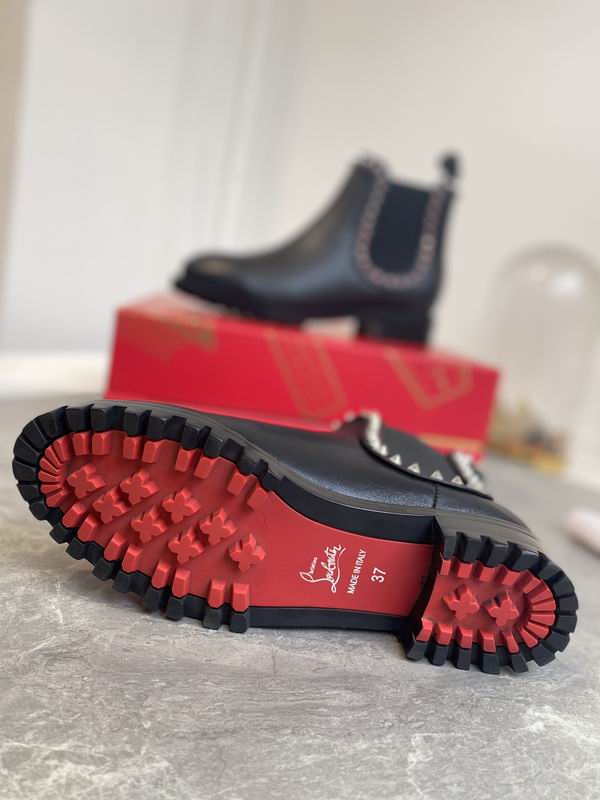 Leather Studded Boots