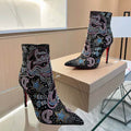 Women’s Red Sole Ankle Boots