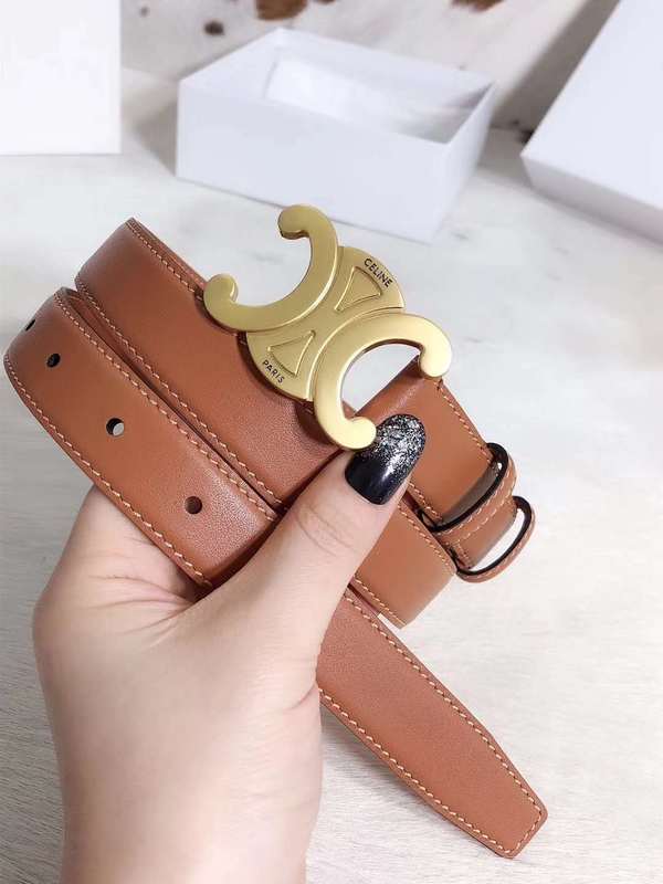 Slim Leather Belt