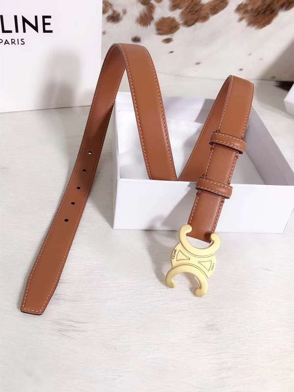 Slim Leather Belt