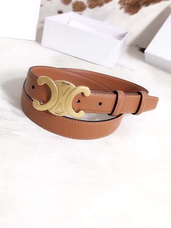 Slim Leather Belt