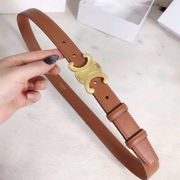 Slim Leather Belt