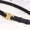 Slim Leather Belt
