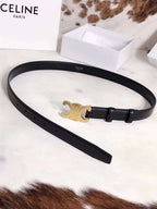 Slim Leather Belt