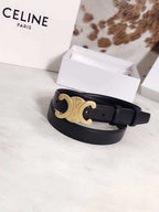 Slim Leather Belt