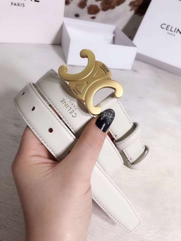 Slim Leather Belt